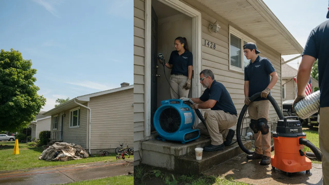 Water Damage Restoration in Versailles, IN near me